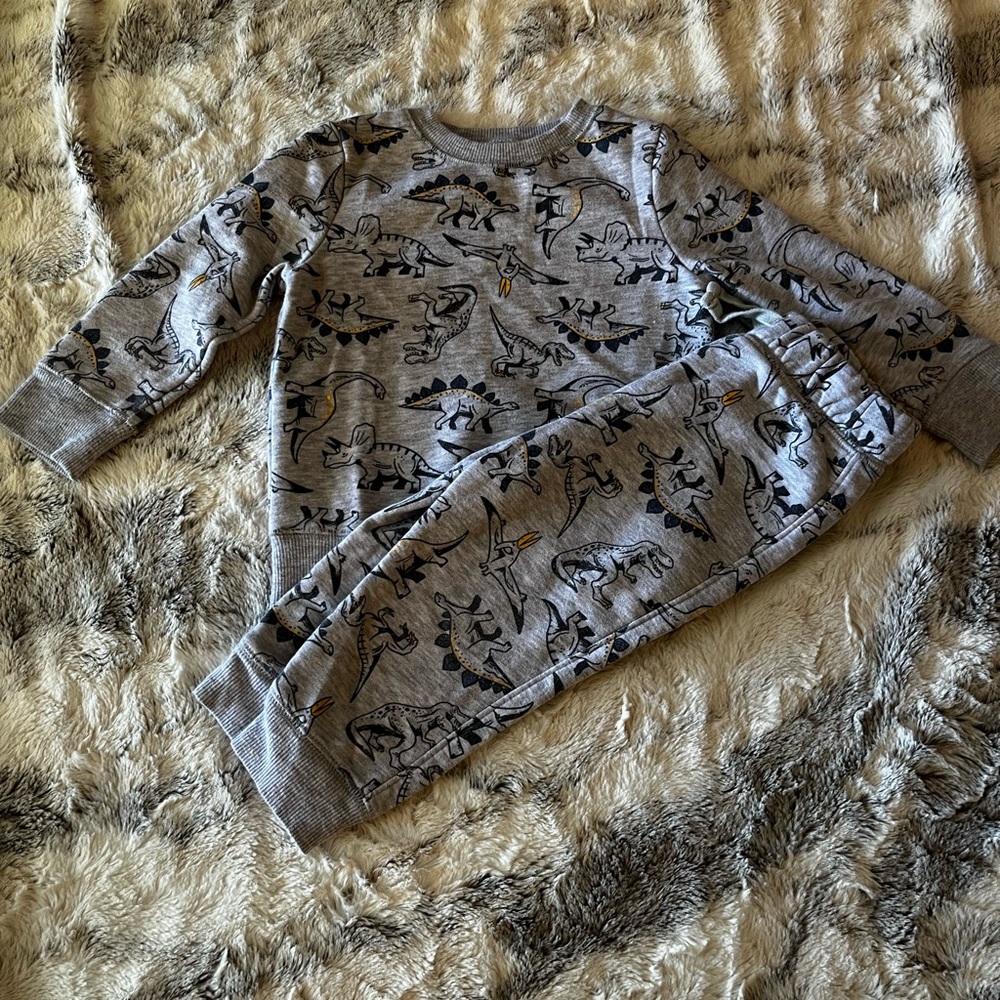 Jumping Bean Dinosaur Sweatsuit (boys) 18 month